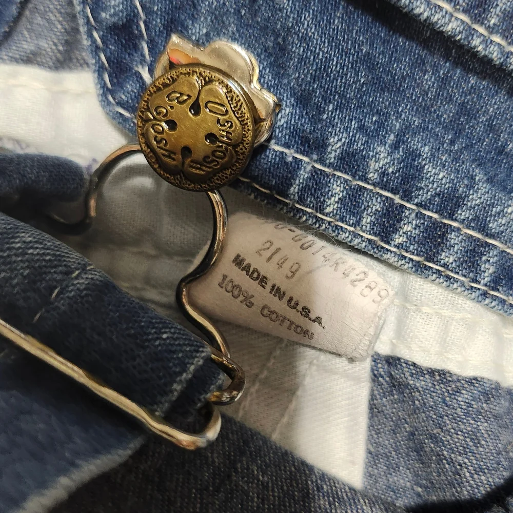 Vintage OshKosh Denim Overalls -